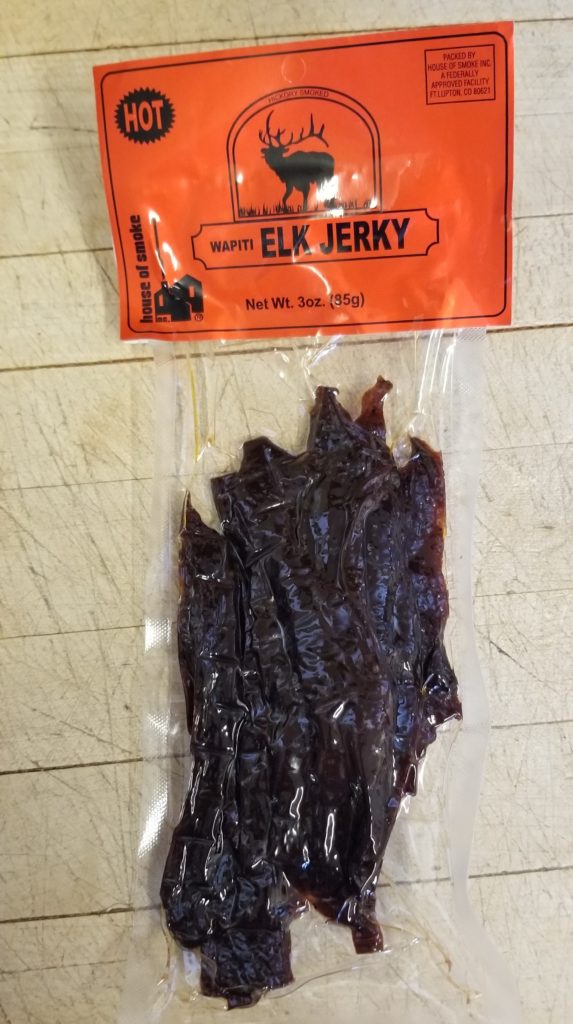 Elk Jerky Hot Wild Game Meat